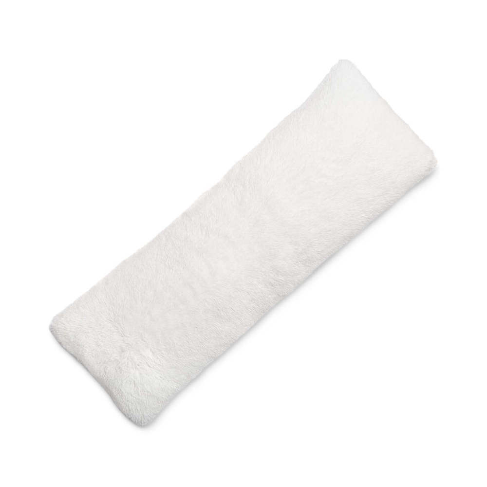 Home Design Shaggy Faux-Fur Body Pillow